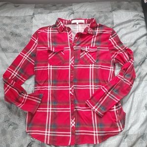 Eden & Olivia Maternity - Plaid Button-up Shirt
